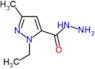 1-ethyl-3-methyl-1H-pyrazole-5-carbohydrazide