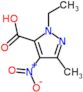 1-ethyl-3-methyl-4-nitro-1H-pyrazol-5-carbonsäure