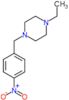 1-ethyl-4-(4-nitrobenzyl)piperazine