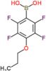 B-(2,3,5,6-Tetrafluoro-4-propoxyphenyl)boronic acid