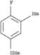 Benceno, 1-fluoro-2-metil-4-(metiltio)-