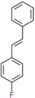 1-fluoro-4-[(E)-2-phenylethenyl]benzene