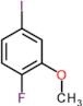 1-fluoro-4-iodo-2-methoxy-benzene