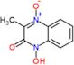 1-hydroxy-3-methylquinoxalin-2(1H)-one 4-oxide