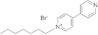 1-heptyl-4-(4-pyridyl)pyridinium bromide