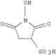 3-Pyrrolidinesulfonicacid, 1-hydroxy-2,5-dioxo-
