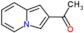 1-indolizin-2-ylethanone