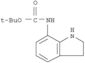 Carbamic acid,(2,3-dihydro-1H-indol-7-yl)-, 1,1-dimethylethyl ester (9CI)