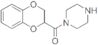 1-(1,4-Benzodioxane-2-carbonyl)piperazine
