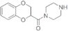 1-[(2,3-Dihydro-1,4-benzodioxin-2-yl)carbonyl]piperazine