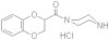 Methanone, (2,3-dihydro-1,4-benzodioxin-2-yl)-1-piperazinyl-, hydrochloride (1:1)