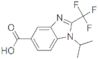 1-isopropyl-2-(trifluoromethyl)-1H-benzimidazole-5-carboxylic acid