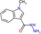 1-methyl-1H-indole-3-carbohydrazide