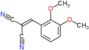 (2,3-dimethoxybenzylidene)propanedinitrile