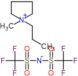 bis(trifluoromethylsulfonyl)azanide; 1-methyl-1-propyl-pyrrolidin-1-ium