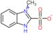 3-methyl-1H-benzimidazol-3-ium-2-sulfonate
