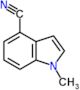 1-methyl-1H-indole-4-carbonitrile