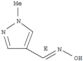 1H-Pyrazole-4-carboxaldehyde,1-methyl-, oxime, (E)- (9CI)