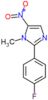 2-(4-fluorophenyl)-1-methyl-5-nitro-1H-imidazole