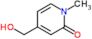 4-(hydroxymethyl)-1-methyl-pyridin-2-one