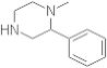 1-Methyl-2-phenylpiperazine