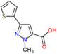 1-methyl-3-thiophen-2-yl-1H-pyrazole-5-carboxylic acid