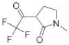 2-Pyrrolidinone, 1-methyl-3-(trifluoroacetyl)- (9CI)