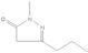 1-Methyl-3-n-propyl-2-pyrazolin-5-one