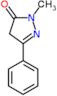 2-methyl-5-phenyl-2,4-dihydro-3H-pyrazol-3-one