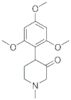 3-PIPERIDINONE, 1-METHYL-4-(2,4,6-TRIMETHOXYPHENYL)-