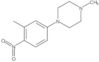 1-Methyl-4-(3-methyl-4-nitrophenyl)piperazine