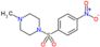 1-methyl-4-[(4-nitrophenyl)sulfonyl]piperazine