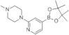 1-methyl-4-[4-(4,4,5,5-tetramethyl-1,3,2-dioxaborolan-2-yl)pyridin-2-yl]piperazine