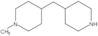 1-Methyl-4-(4-piperidinylmethyl)piperidine