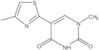 1-Methyl-5-(4-methyl-2-thiazolyl)-2,4(1H,3H)-pyrimidinedione