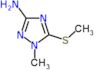 1-methyl-5-(methylsulfanyl)-1H-1,2,4-triazol-3-amine