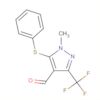 1H-Pyrazole-4-carboxaldehyde,1-methyl-5-(phenylthio)-3-(trifluoromethyl)-