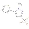 1H-Pyrazole, 1-methyl-5-(2-thienyl)-3-(trifluoromethyl)-