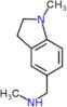 N-methyl-1-(1-methylindolin-5-yl)methanamine