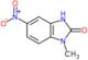 1,3-Dihydro-1-methyl-5-nitro-2H-benzimidazol-2-one