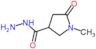 1-methyl-5-oxo-pyrrolidine-3-carbohydrazide