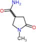 1-methyl-5-oxopyrrolidine-3-carboxamide