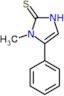 1-methyl-5-phenyl-1,3-dihydro-2H-imidazole-2-thione