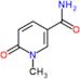 1-methyl-6-oxo-1,6-dihydropyridine-3-carboxamide