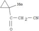 Cyclopropanepropanenitrile,1-methyl-b-oxo-