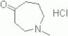 1-methyl-azepan-4-one hydrochloride