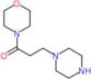 1-morpholino-3-piperazin-1-yl-propan-1-one