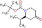 tert-butyl 2-isopropyl-4-oxo-piperidine-1-carboxylate