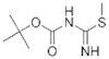 Carbamic acid, [imino(methylthio)methyl]-, 1,1-dimethylethyl ester (9CI)