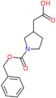 2-(1-benzyloxycarbonylpyrrolidin-3-yl)acetic acid